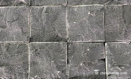 Black Basalt Cubic Stone Paver