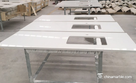 Quartz stone and granite countertops and vanity tops