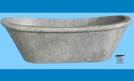 Carrara Marble Bathtub 43#