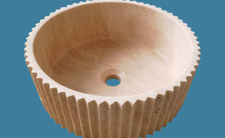 Beige travertine MSK-17