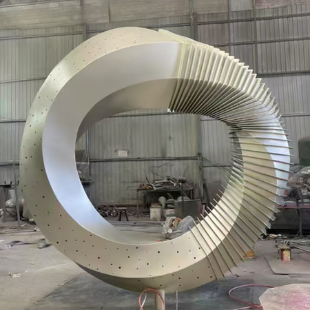 Stainless steel sculpture BS-18