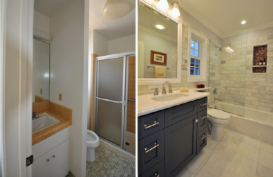 The bathroom decorate case