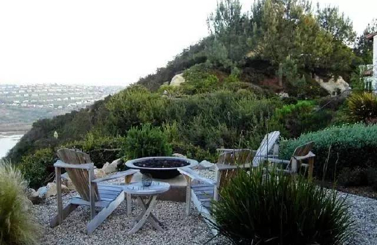 The use of stone in the garden