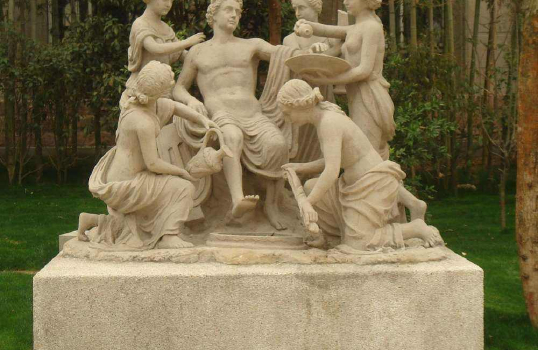 Ancient marble statue art