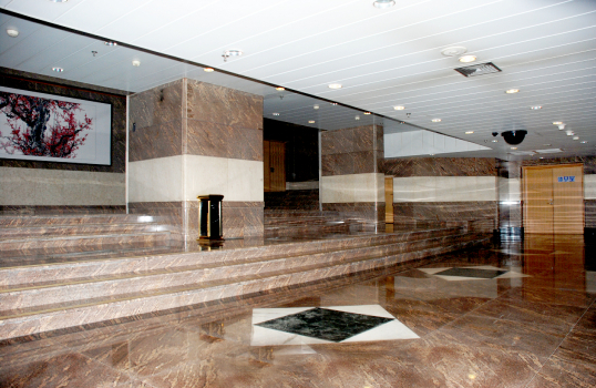 Marble granite material on the difference