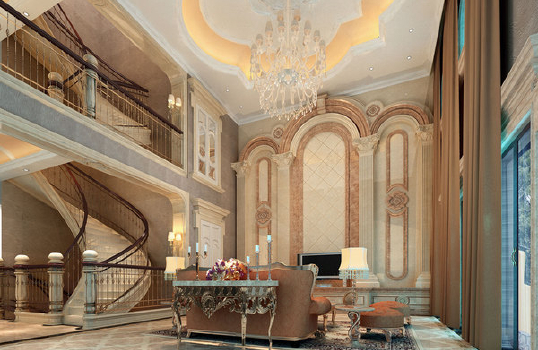 The marble metope whole package of luxury atmosphere