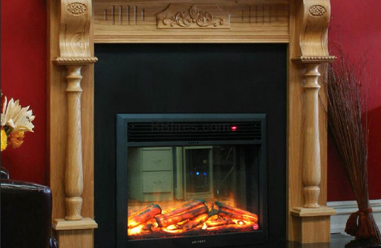 How to clean up the burning wood fireplace