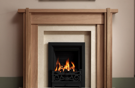 Fireplace surround-Small home fireplace equipment