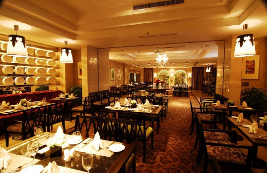 China marble sculpture-How is the barbecue shop renovated