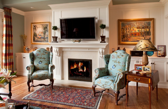 Very detailed installation steps of embedded wood fireplace